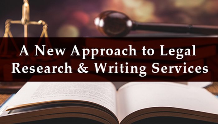 legal research and writing law